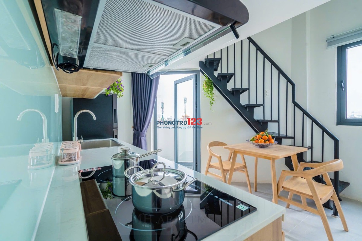 CĂN HỘ MINI DUPLEX - STUDIO FULL NỘI THẤT Ở KDC HIM LAM Q7 GẦN CẦU KÊNH TẺ - RMIT - Q1 - Q4