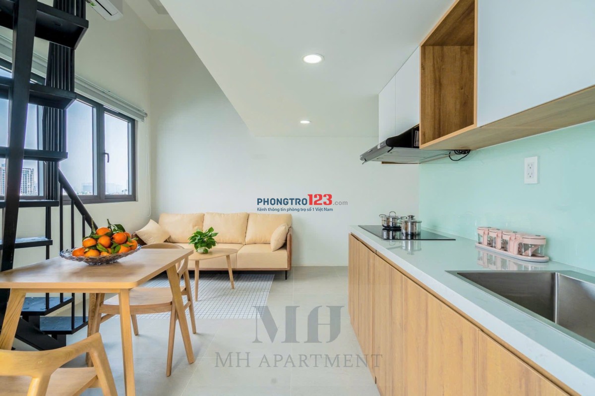 CĂN HỘ MINI DUPLEX - STUDIO FULL NỘI THẤT Ở KDC HIM LAM Q7 GẦN CẦU KÊNH TẺ - RMIT - Q1 - Q4