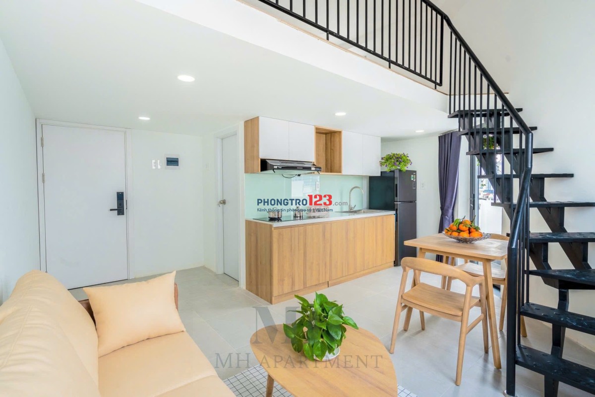 CĂN HỘ MINI DUPLEX - STUDIO FULL NỘI THẤT Ở KDC HIM LAM Q7 GẦN CẦU KÊNH TẺ - RMIT - Q1 - Q4
