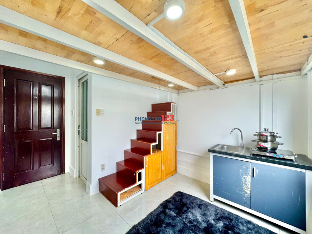 GÁC LỬNG TIỆN LỢI, CỬA SỔ THOÁNG MÁT GẦN NGAY EMART GÒ VẤP