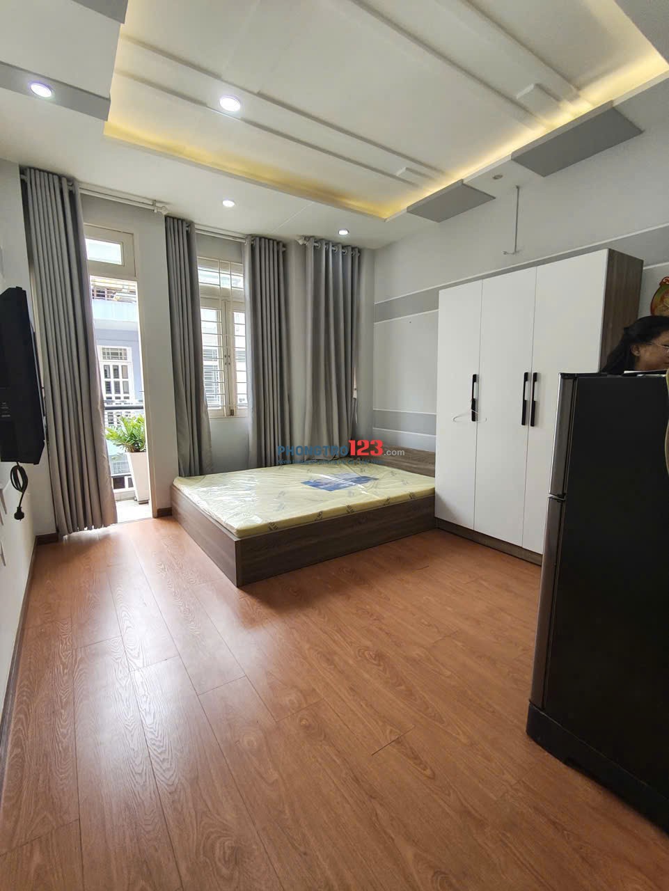 TRỌ BÌNH THẠNH GẦN CHỢ BÀ CHIỂU, NGÃ TƯ PHÚ NHUẬN BAN CÔNG THOÁNG SÁNG 32m2 PHAN ĐĂNG LƯU BÌNH THẠNH