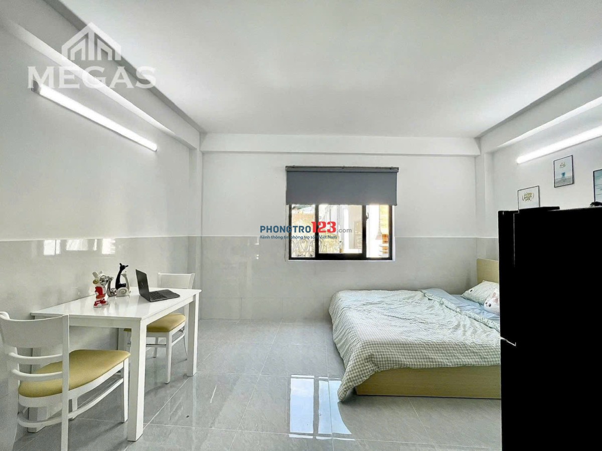 Phòng Trọ Cửa Sổ Full Nội Thất Nguyễn Văn Đậu Bình Thạnh Gần Phan Xích Long Chợ Bà Chiểu Cầu Bông