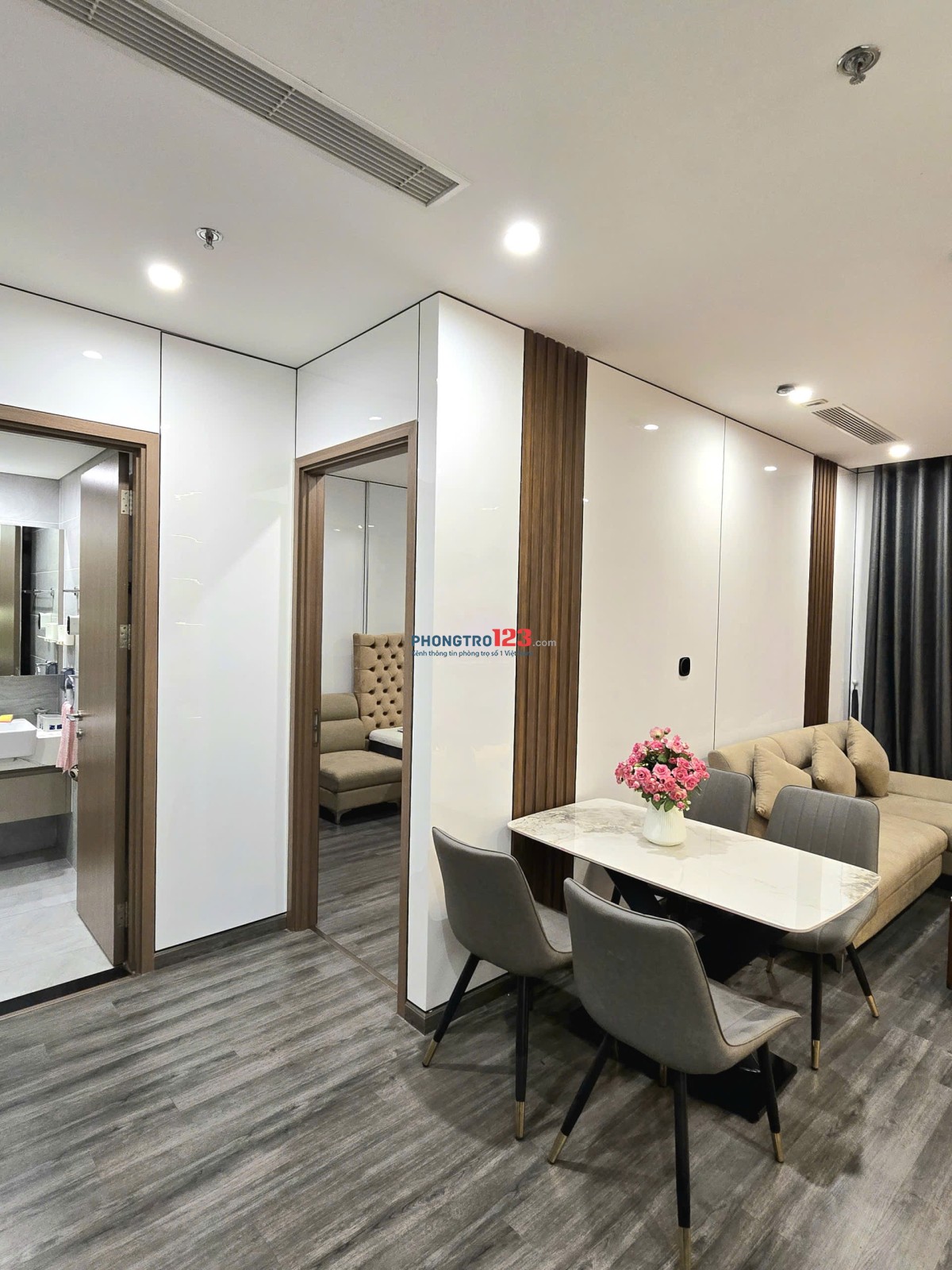  Cho thuê căn hộ 1 ngủ khu ruby tại Vinhomes Ocean Park 1 – Gia Lâm