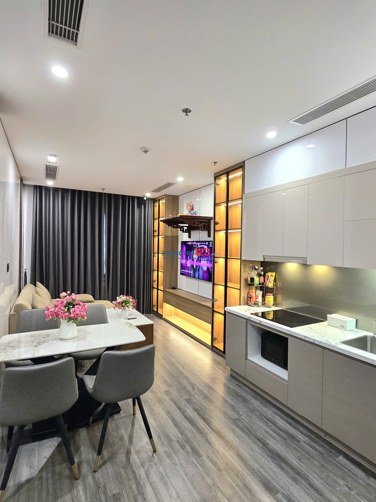  Cho thuê căn hộ 1 ngủ khu ruby tại Vinhomes Ocean Park 1 – Gia Lâm