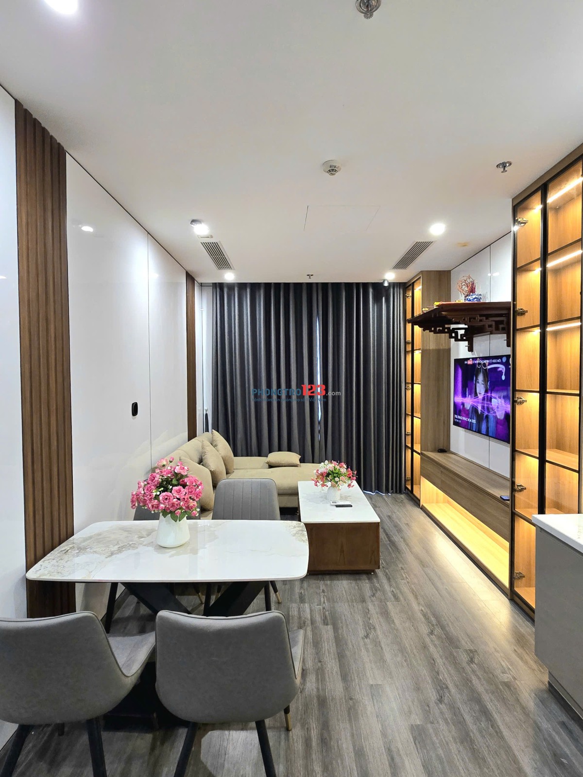  Cho thuê căn hộ 1 ngủ khu ruby tại Vinhomes Ocean Park 1 – Gia Lâm