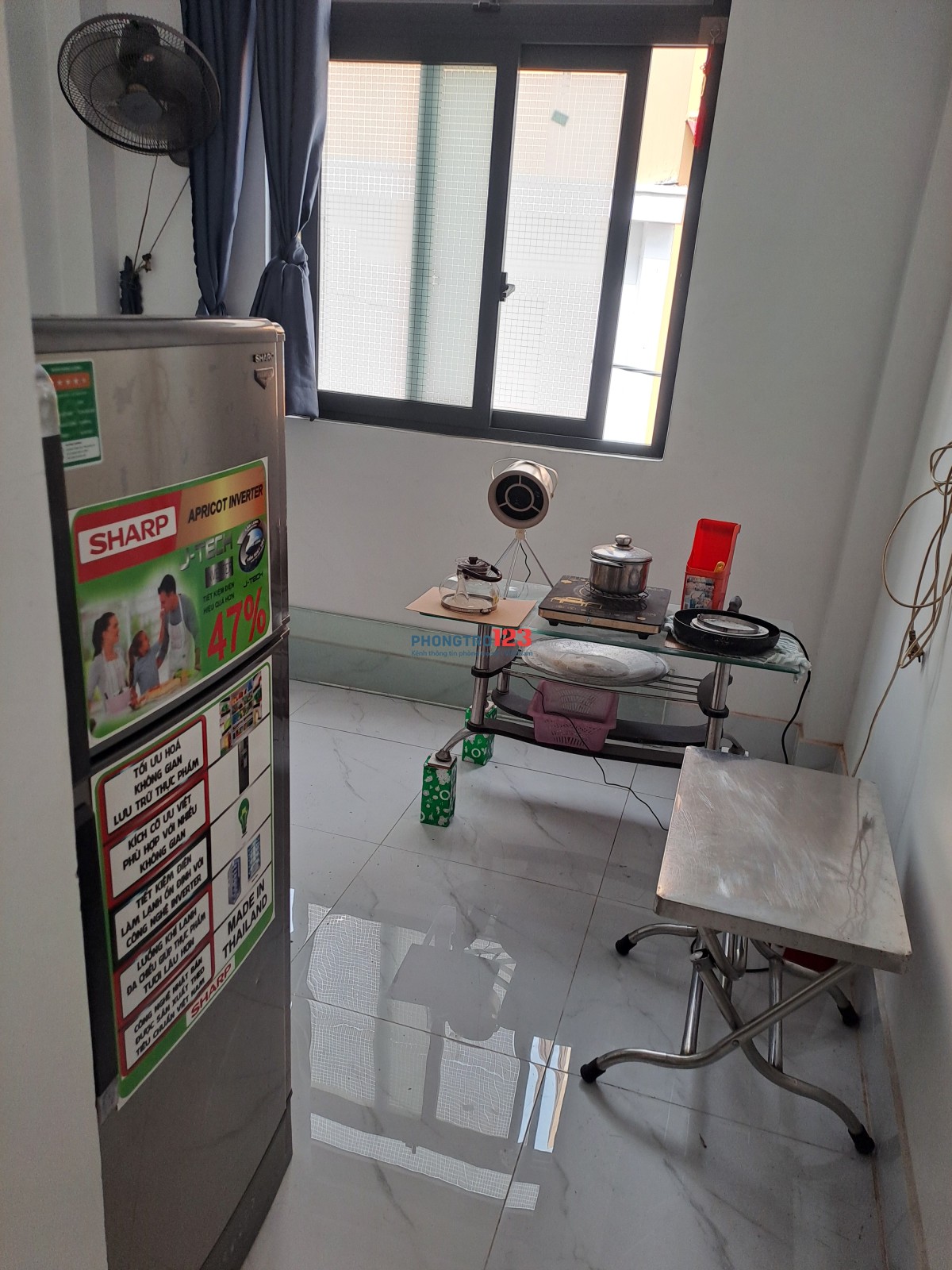 Nhà Trọ Bình Thạnh chính, gửi xe miền phí