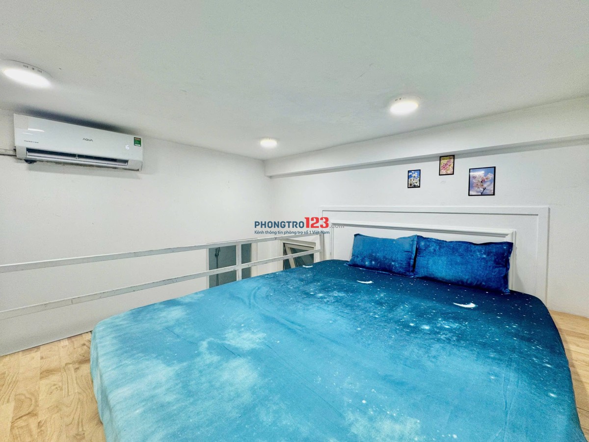 PHÒNG TRỌ CÓ GÁC LỬNG THOÁNG MÁT, FULL NỘI THẤT, CÓ BẾP & WC RIÊNG, 28 PHẠM VĂN CHIÊU