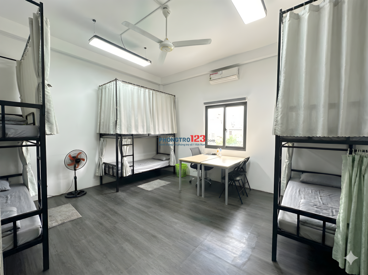 KTX Nam/Nữ xanh, sạch, đẹp 1tr3 ngay tại Trần Thái Tông, Tân Bình đầy đủ tiện nghi