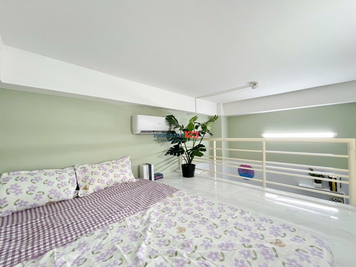 PHÒNG CÓ GÁC ĐỦ NỘI THẤT Ở ĐH VĂN LANG