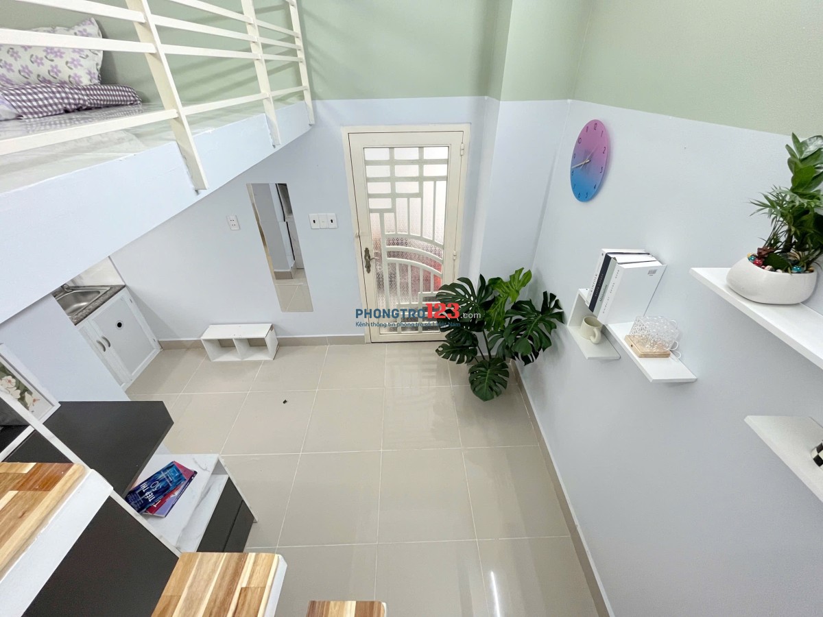 PHÒNG CÓ GÁC ĐỦ NỘI THẤT Ở ĐH VĂN LANG