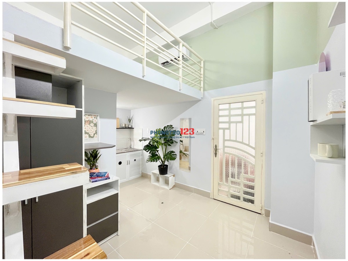 PHÒNG CÓ GÁC ĐỦ NỘI THẤT Ở ĐH VĂN LANG