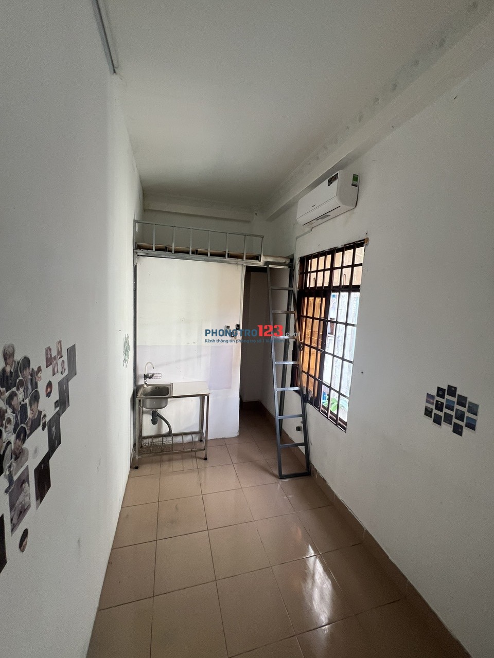 PHÒNG CÓ BAN CÔNG CỬA SỔ SẠCH SẼ THOÁNG MÁT GẦN CẦU BÙI HỮU NGHĨA
