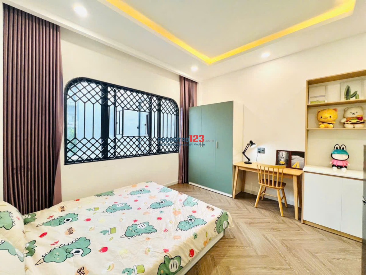 Phòng Cửa Sổ Full Nội Thất 32m2 Lê Quang Định Bình Thạnh Gần Chợ Bà Chiểu Cầu Bông Hàng Xanh Quận 1