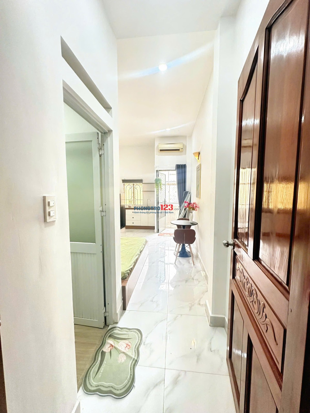 Phòng Trọ Ban Công Full Nội Thất Mới Xây Bạch Đằng Bình Thạnh Gần Hàng Xanh Chợ Bà Chiểu Cầu Bông