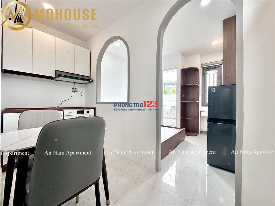 CHO THUÊ CĂN HỘ 30m2 CÓ BAN CÔNG GẦN TRỤC ĐƯỜNG PHAN ĐĂNG LƯU, CHỢ BÀ CHIỂU