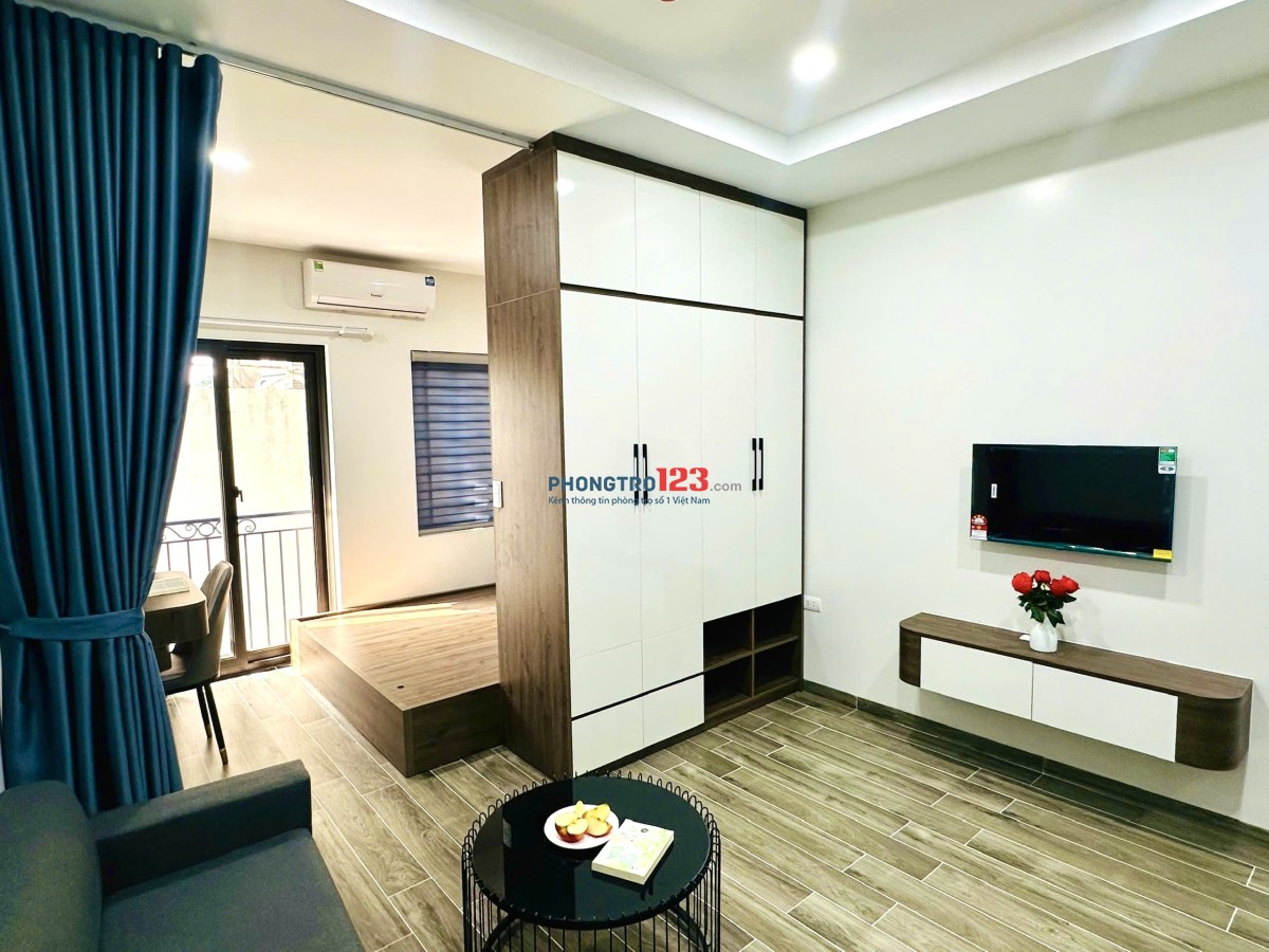 HOT! Phòng đẹp ở ngay, full nội thất, điện 4k/số, nước 35k/khối, nhận xe điện phố Nguyễn Khang