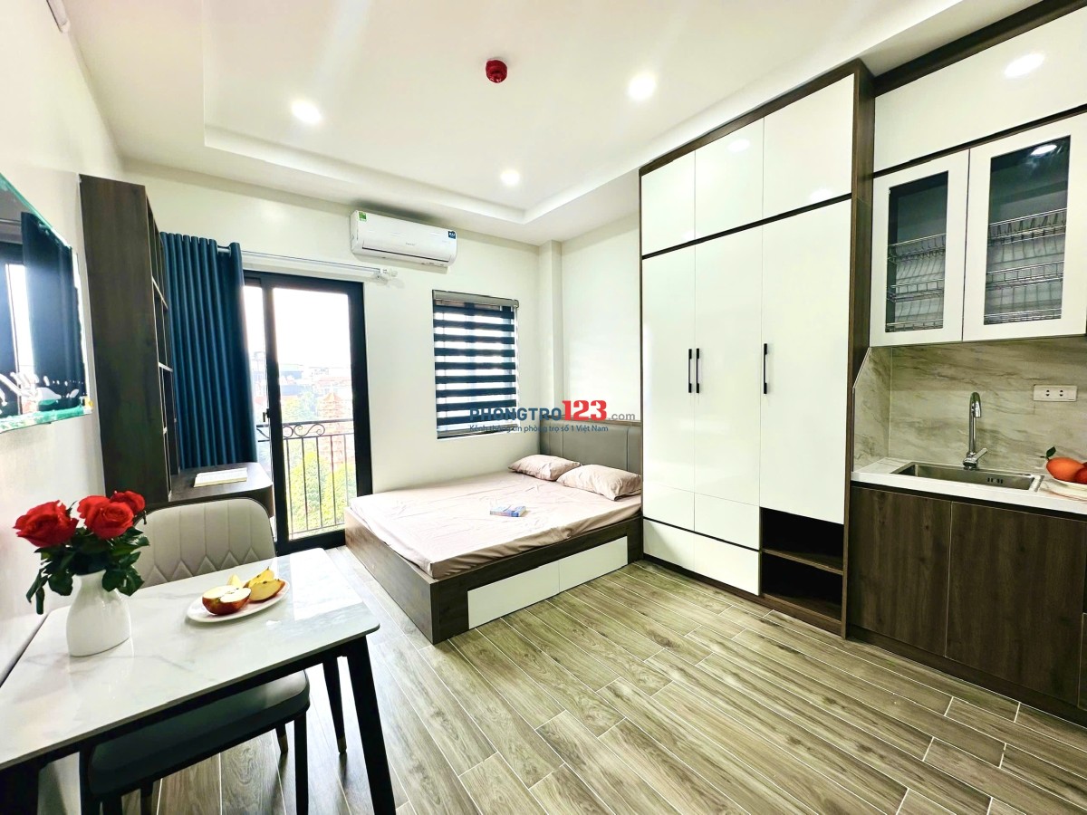 HOT! Phòng đẹp ở ngay, full nội thất, điện 4k/số, nước 35k/khối, nhận xe điện phố Nguyễn Khang