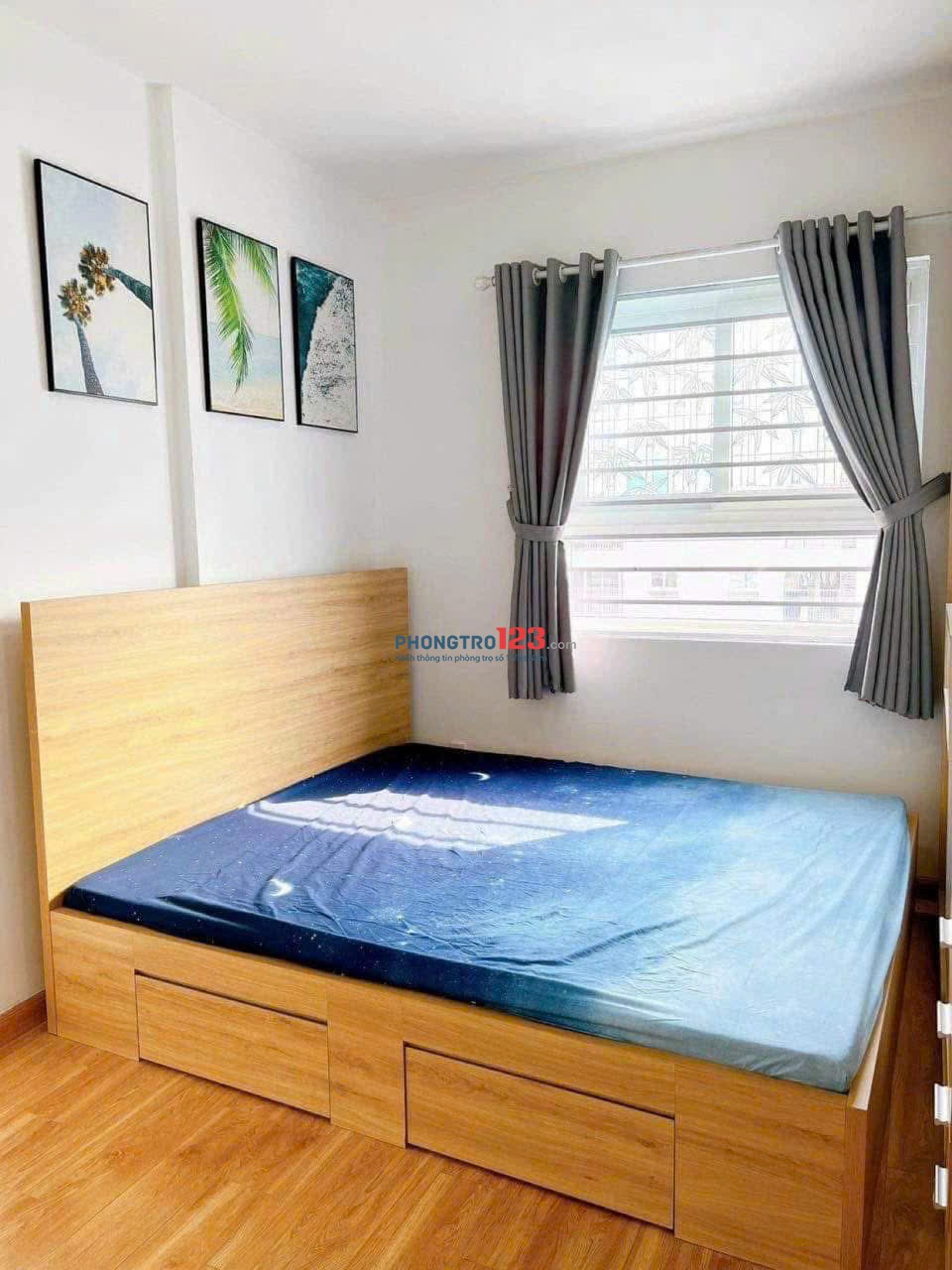 C/c IDICO, 262 Luỹ Bán Bích, TP: 70m2, 2PN, 2WC, nội thất tốt, 9tr.