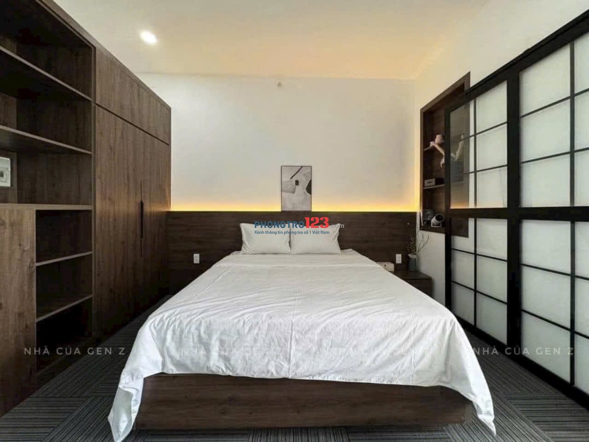 CĂN HỘ 1 PHÒNG NGỦ CHO THUÊ FULL NỘI THẤT NGAY NHÀ GA T3 QUẬN TÂN BÌNH