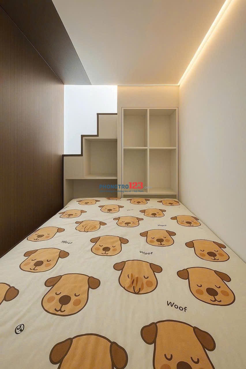 Cho thuê căn duplex đầy đủ nội thất máy giặt riêng