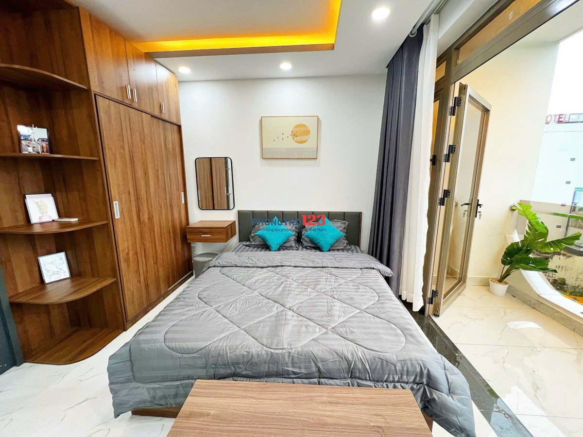 CĂN HỘ BAN CÔNG SIÊU THOÁNG – FULL NỘI THẤT CAO CẤP