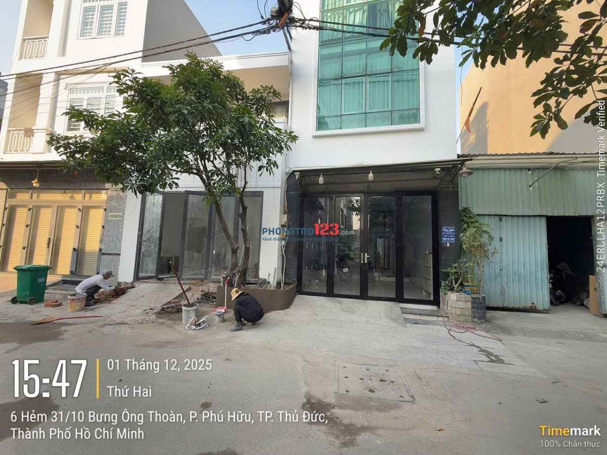 CHO THUÊ NHÀ NGUYÊN CĂN - MỚI XÂY