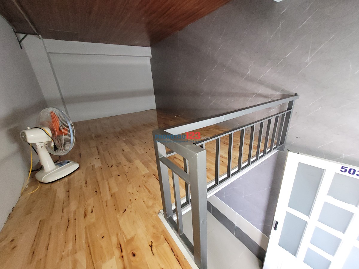 Khu trọ cao cấp dạng CC Mini, trục đường lớn, trang bị PCCC đầy đủ, nhiều lối thoát hiểm