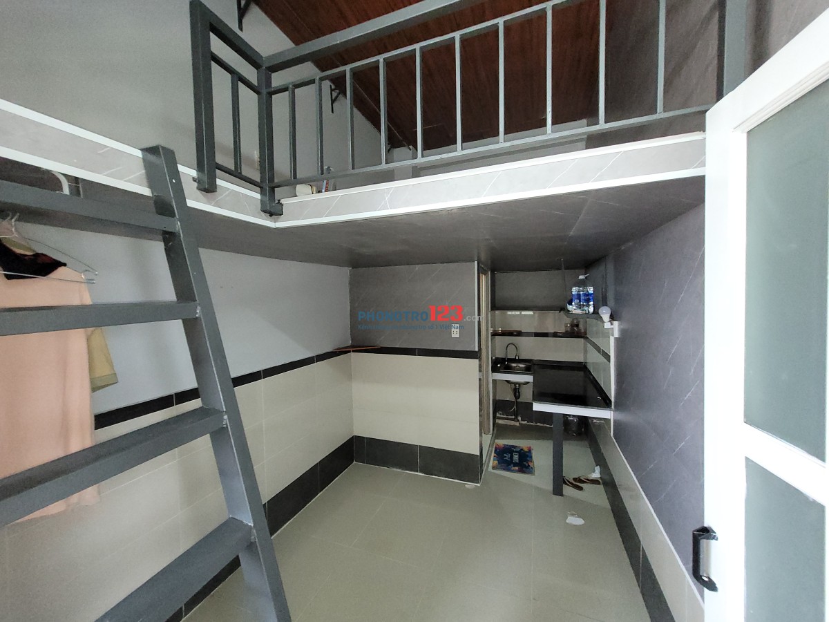 Khu trọ cao cấp dạng CC Mini, trục đường lớn, trang bị PCCC đầy đủ, nhiều lối thoát hiểm