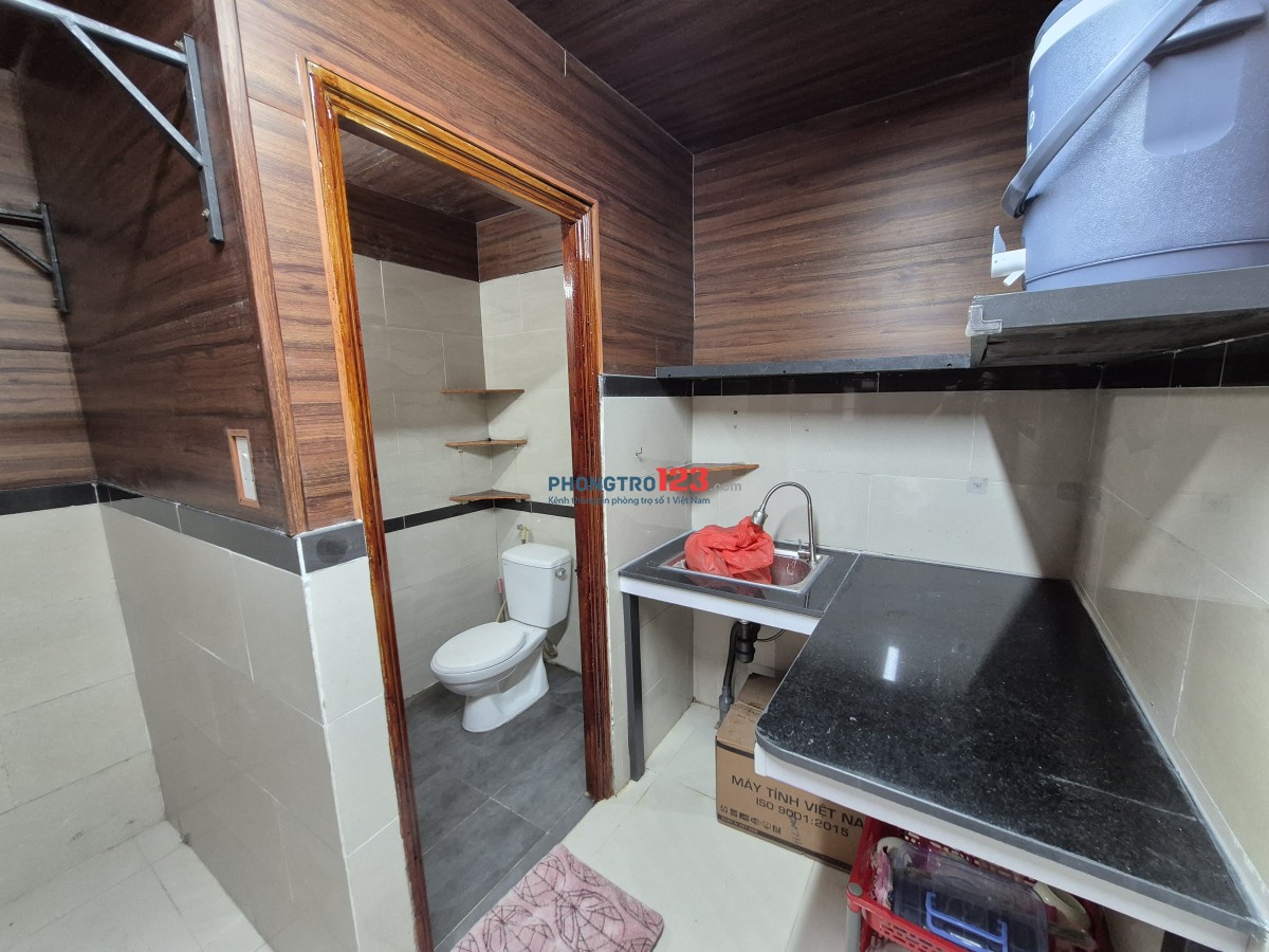 Khu trọ cao cấp dạng CC Mini, trục đường lớn, trang bị PCCC đầy đủ, nhiều lối thoát hiểm