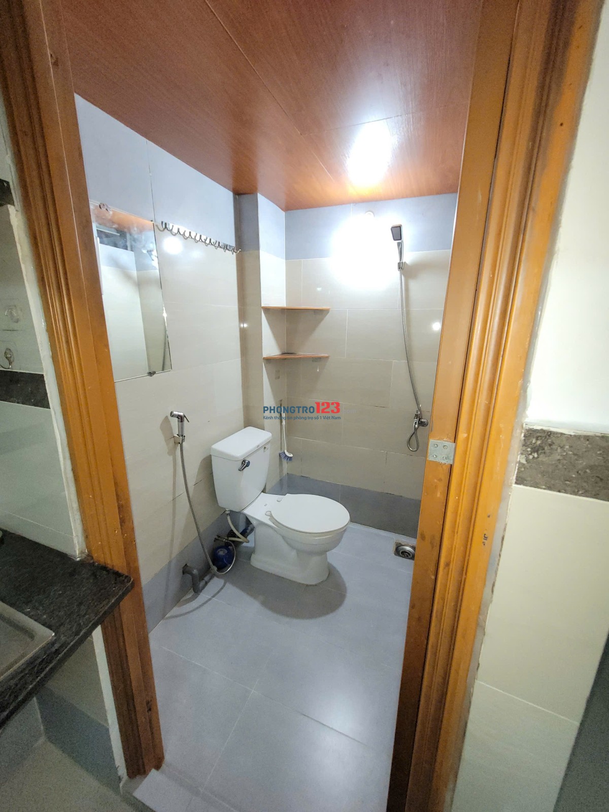 Khu trọ cao cấp dạng CC Mini, trục đường lớn, trang bị PCCC đầy đủ, nhiều lối thoát hiểm