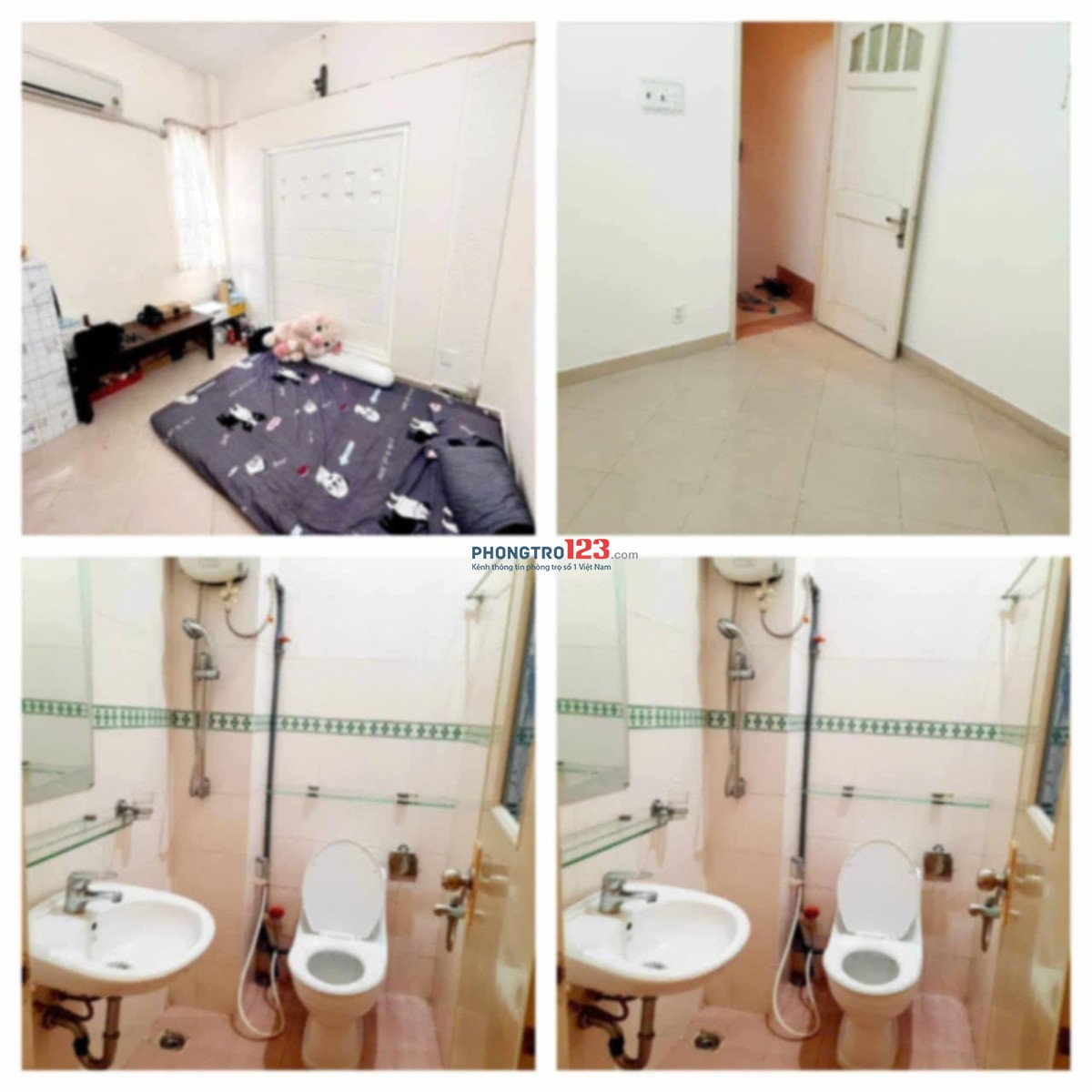 Cho Thuê Phòng Q3 .rộng rãi thoải mái.cửa sổ.fuff nội thất.2tr9