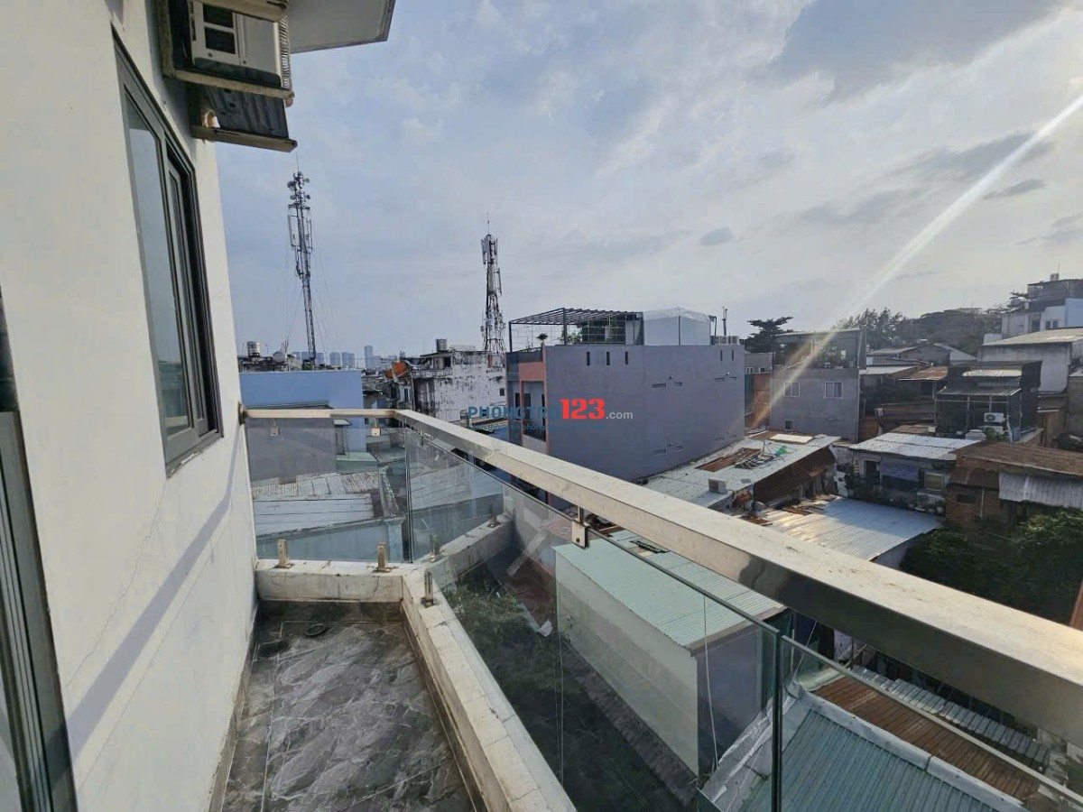 Cho thuê phòng trọ có ban công ở Đặng Thùy Trâm Q. Bình Thạnh