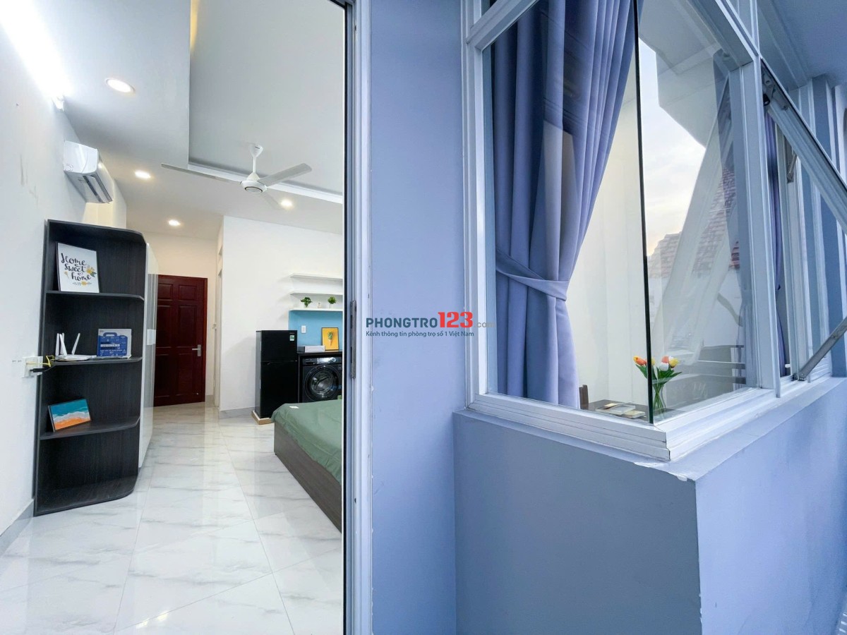 ​CHO THUÊ CHDV - STUDIO BAN CÔNG ĐƯỜNG TÂN MỸ Q7 - SÁT VÁCH CHỢ TÂN MỸ & BỆNH VIỆN FV