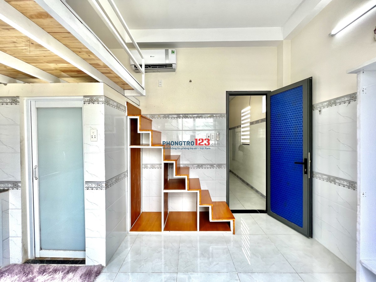 PHÒNG CÓ GÁC CỬA SỔ LỚN - BÙI ĐÌNH TÚY FULL TIỆN NGHI