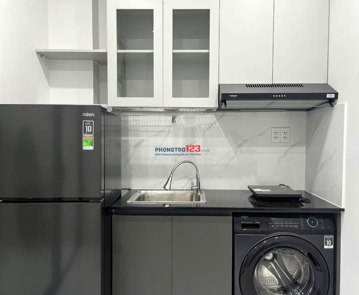 Cho thuê căn hộ 1PN ngay trung tâm Q7, gần lotte mart, sát Q4,Q1, full NT giá chỉ từ 7,8 triệu