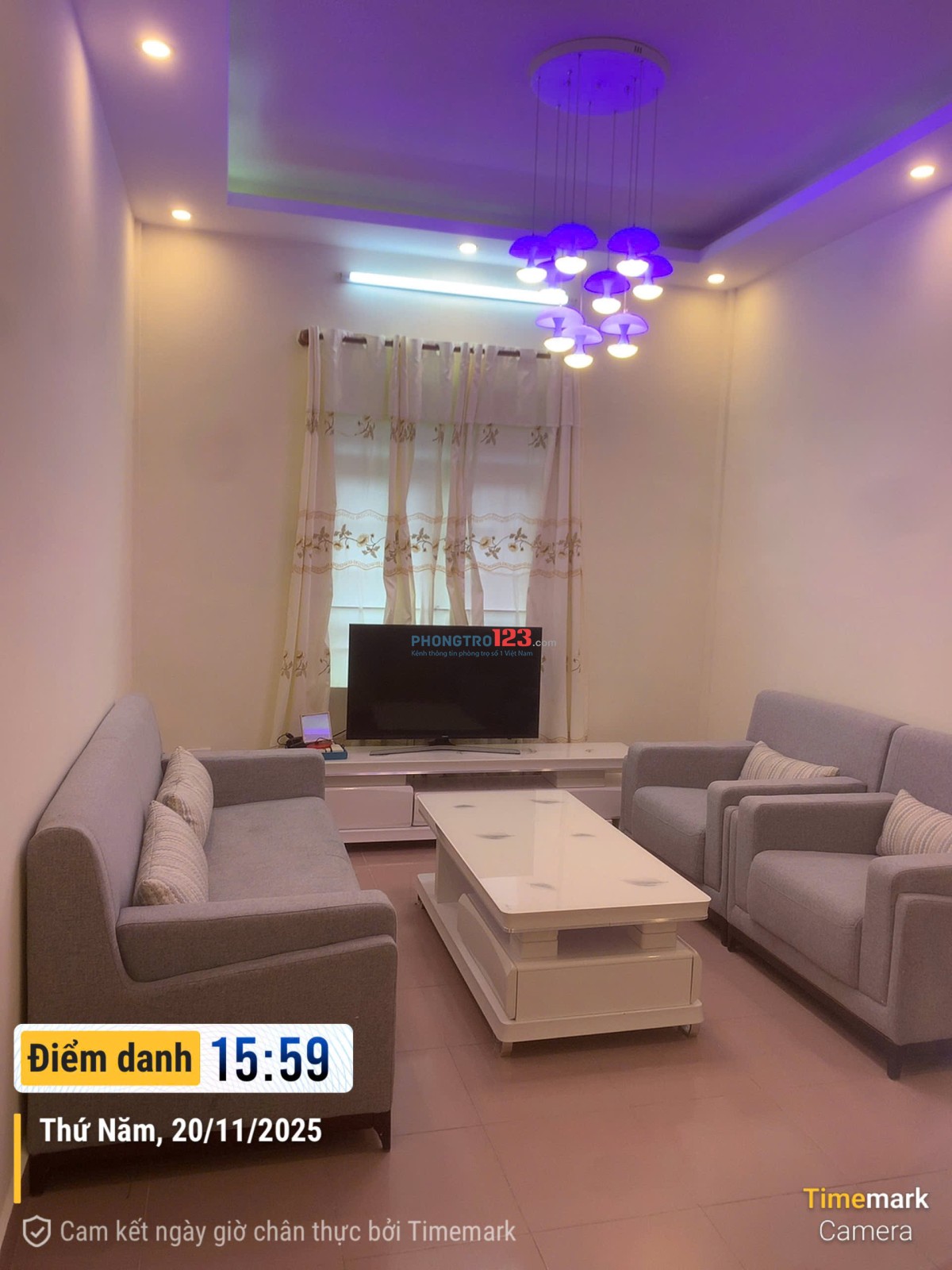 Cho thuê căn hộ 60m2 ở Chung cư Vàng, Khe Sanh, Đà Lạt