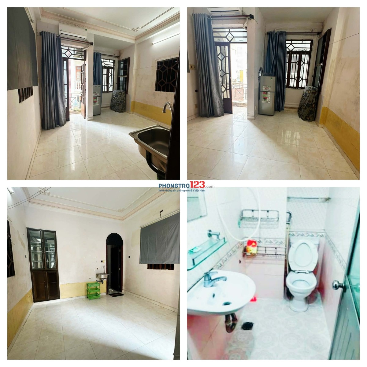 Cho Thuê Phòng Q10,rộng rãi thoải mái.fuff nội thất. Cửa sổ ban công.3tr4