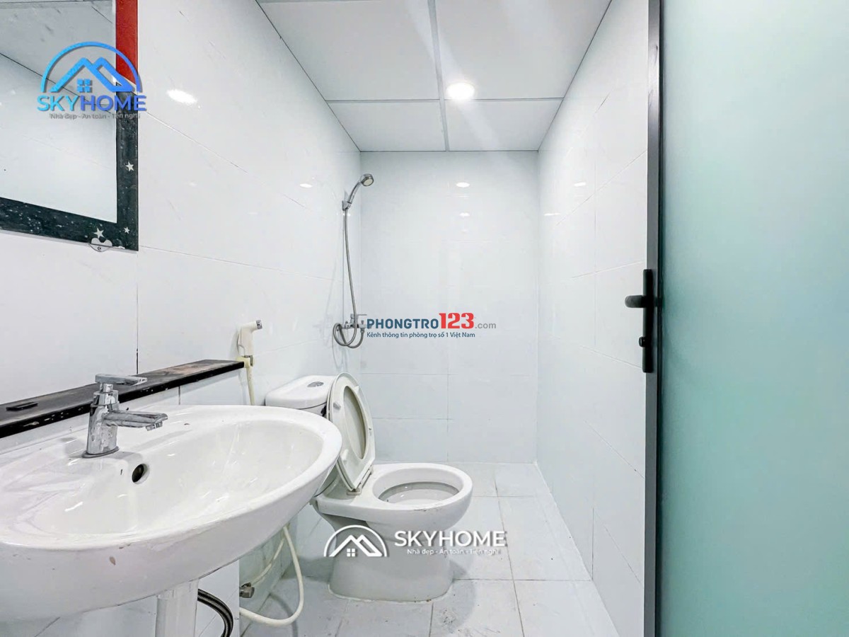 TRỌ BÌNH THẠNH GẦN CHỢ BÀ CHIỂU STUDIO 34m2 FULL NỘI THẤT CỬA SỔ LỚN LÊ QUANG ĐỊNH BÌNH THẠNH