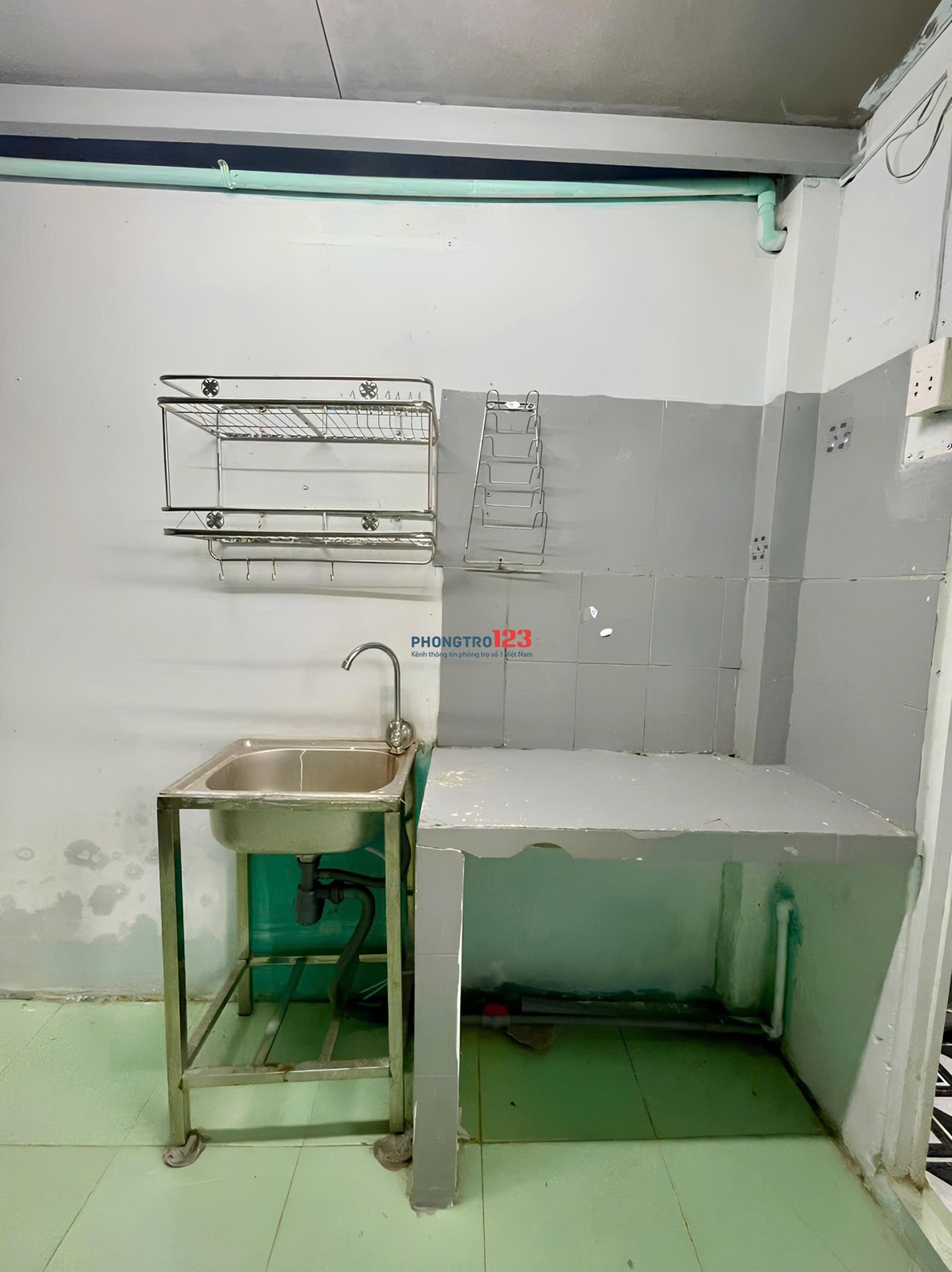 Phòng gác rộng, lầu trệt, có tủ lạnh, kệ bếp GẦN VINCOM PHAN VĂN TRỊ, Công Viên Văn Hoá Gò Vấp