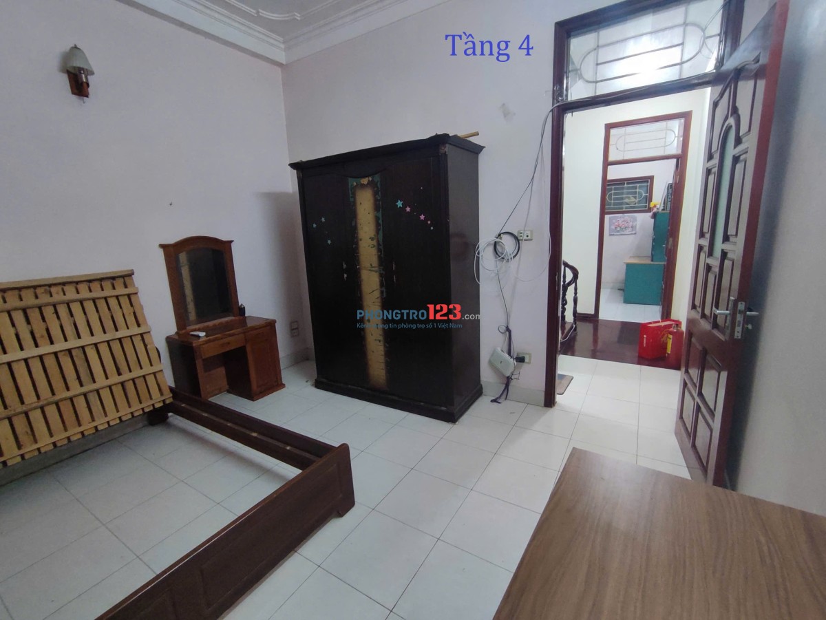 Hiếm! Cho thuê nhà 5 tầng x 41m2, sát kđt Ngô Thì Nhậm, ôtô đỗ cửa, không bao giờ ngập