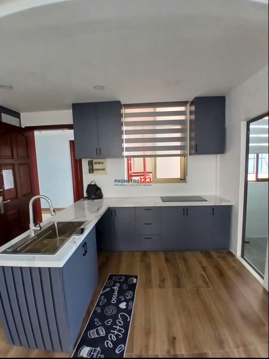 83m2, 2PN, 2WC, Căn góc, Nội thất, 13tr/th, Chung cư Screc, Trường Sa, Q3