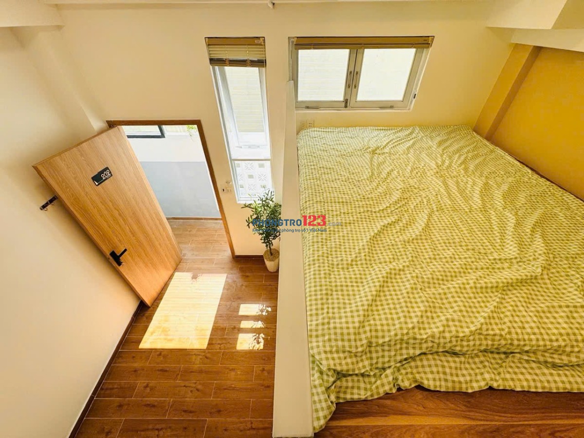 Phòng Gác Rộng Full Nội Thất Thang Máy Nguyễn Thượng Hiền Bình Thạnh Gần Phạm Văn Đồng Phan Văn Trị