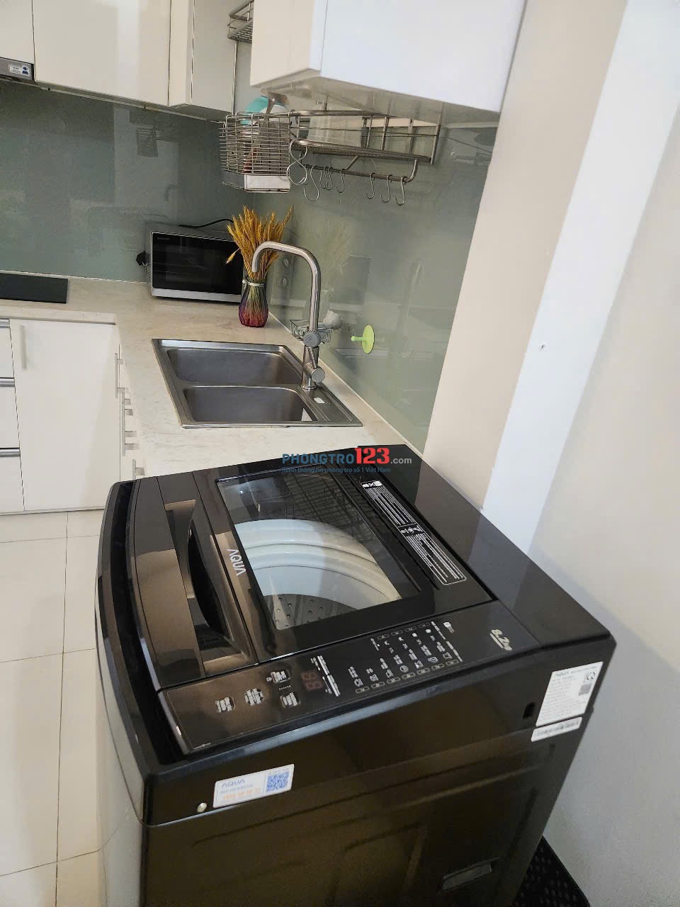 Cho thuê căn hộ 1PN máy giặt riêng Nguyễn Trãi Quận 1 gần Chợ Bến Thành