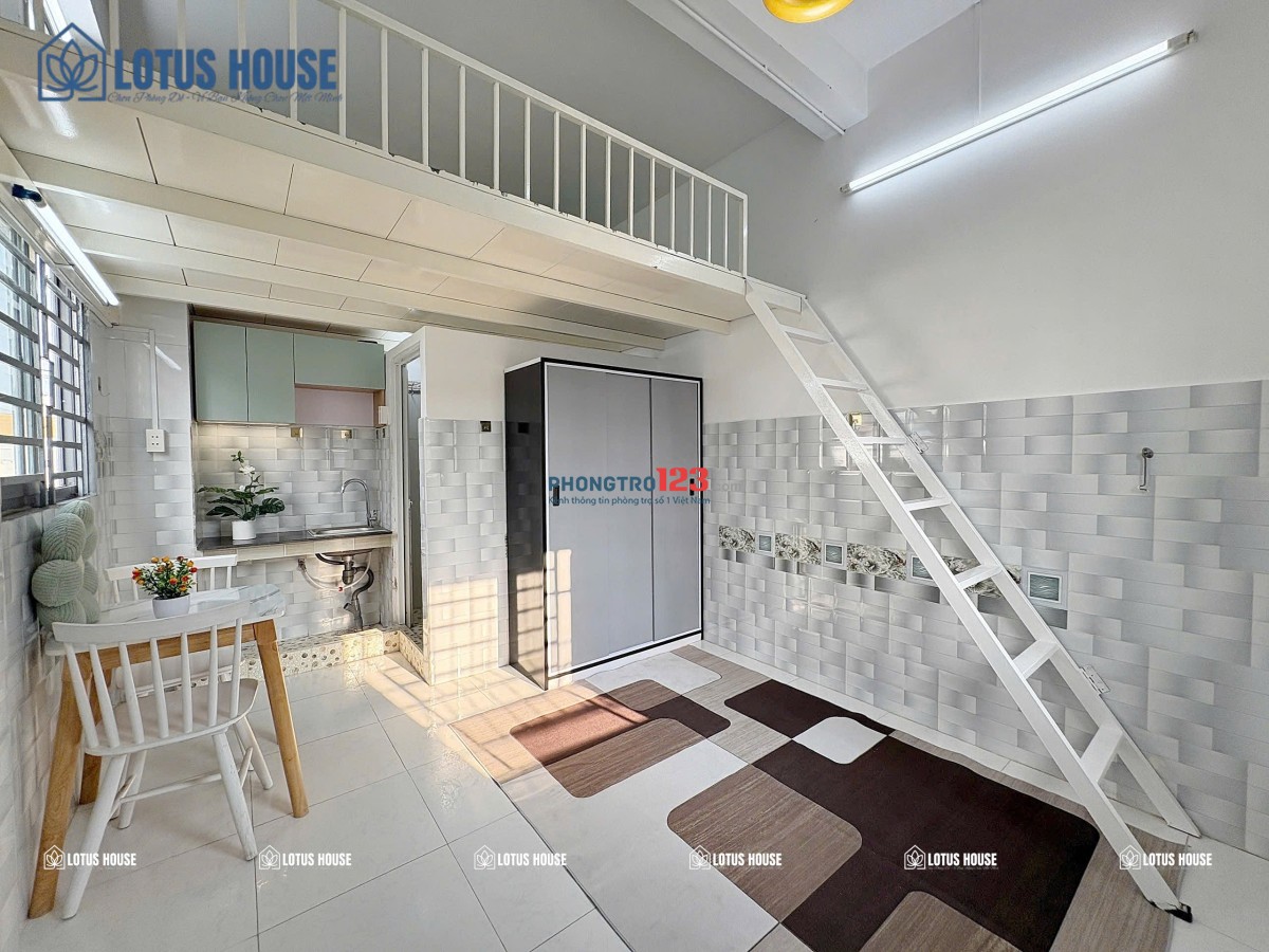 Cho thuê phòng trọ có gác 28m2 kế bên Aeon Tân Phú, 10p ra tới Đầm Sen