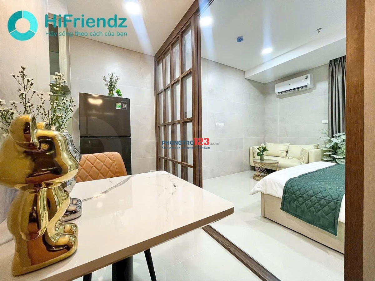 CĂN HỘ BAN CÔNG SIÊU THOÁNG – FULL NỘI THẤT CAO CẤP – 1PN, TRUNG TÂM BÌNH THẠNH