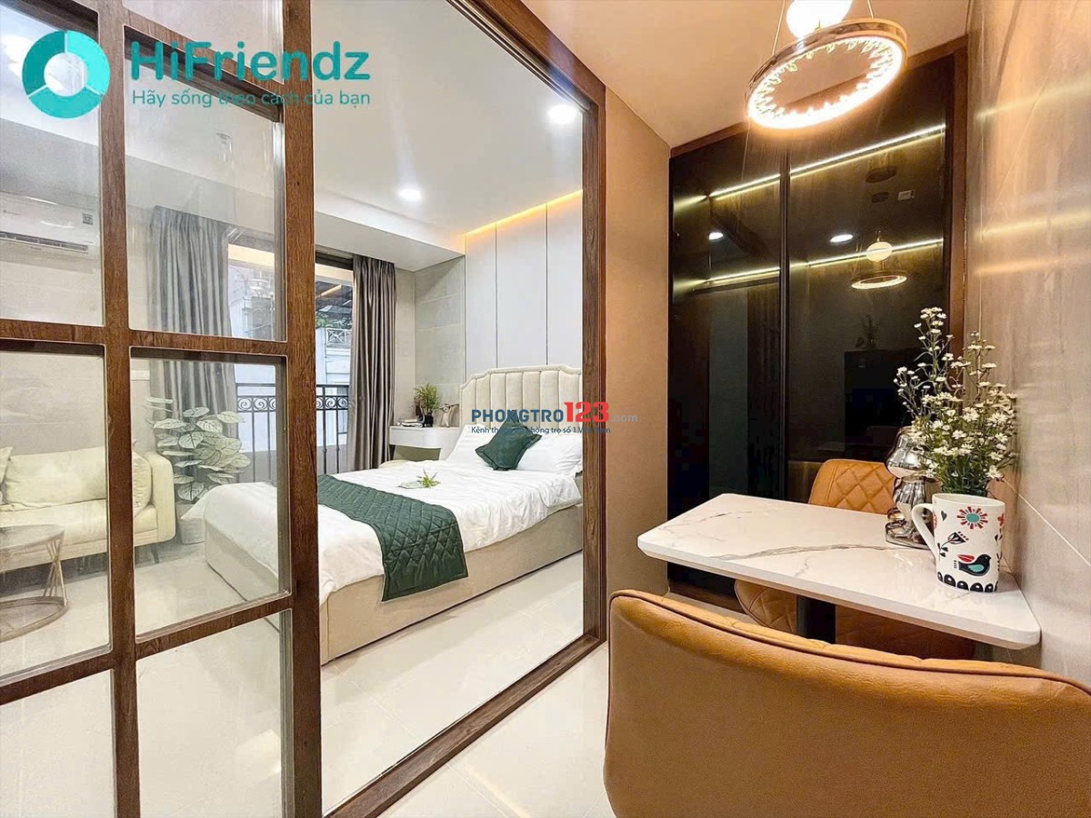 CĂN HỘ BAN CÔNG SIÊU THOÁNG – FULL NỘI THẤT CAO CẤP – 1PN, TRUNG TÂM BÌNH THẠNH