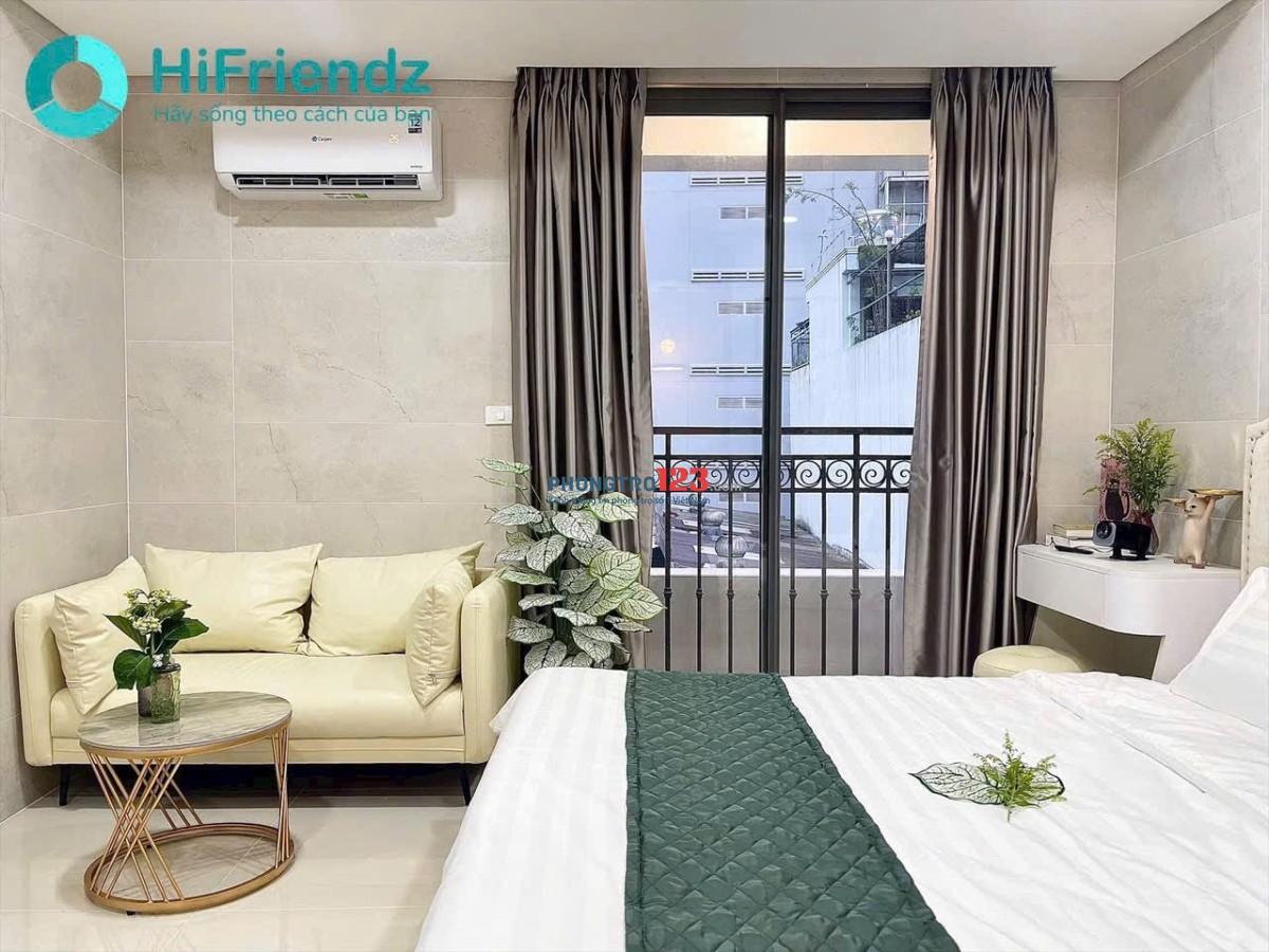 CĂN HỘ BAN CÔNG SIÊU THOÁNG – FULL NỘI THẤT CAO CẤP – 1PN, TRUNG TÂM BÌNH THẠNH