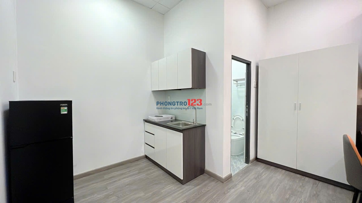 TRỌ BÌNH THẠNH GẦN CHỢ BÀ CHIỂU, NGÃ TƯ HÀNG XANH STUDIO 36m2 CỬA SỔ LỚN BẠCH ĐẰNG BÌNH THẠNH