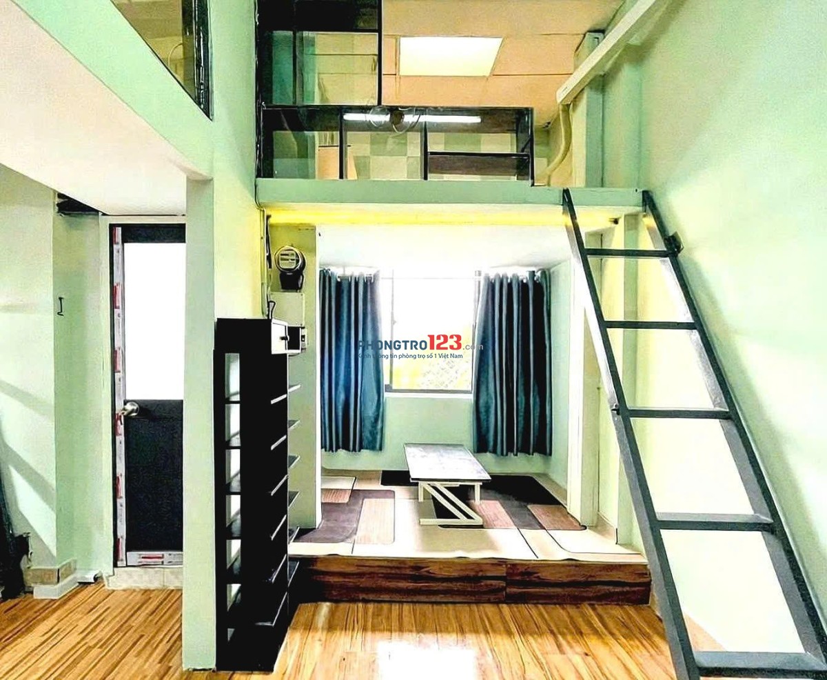 Chung cư Bộ Công an, căn Duplex 8tr mới 40m2, 2PN , 2 PN , ( 2 gác tách biệt ) . View LandMark81