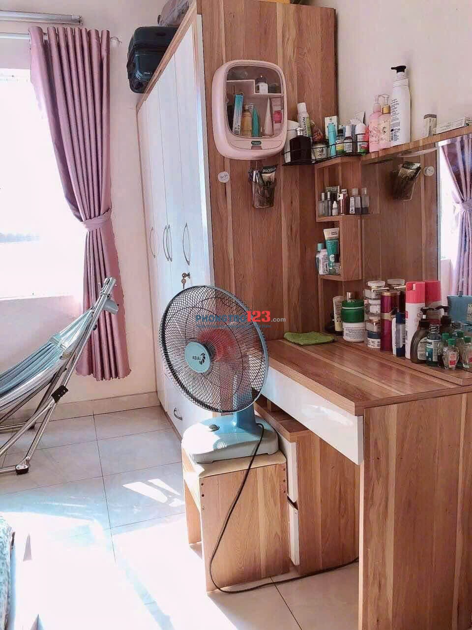 Chung cư Phan Văn Hớn, Quận 12: 6,8tr/th, 65m2, 2p ngủ, full NT